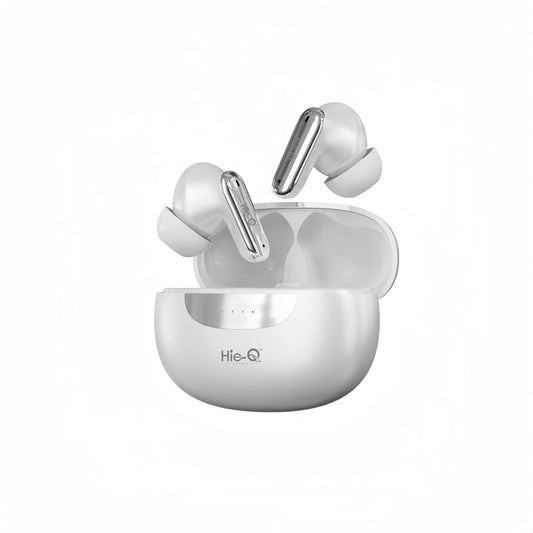 HIE-Q Q2 Wireless Earbuds | ANC + Dual Mic | ENC 4 Mic HD Calling | Type-C Charging | Stereo Sound | 1-Year Warranty