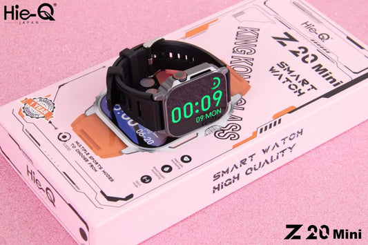 Hie-Q Z20 Mini Smart Watch | Super AMOLED Display | Full Waterproof | 1-Year Warranty