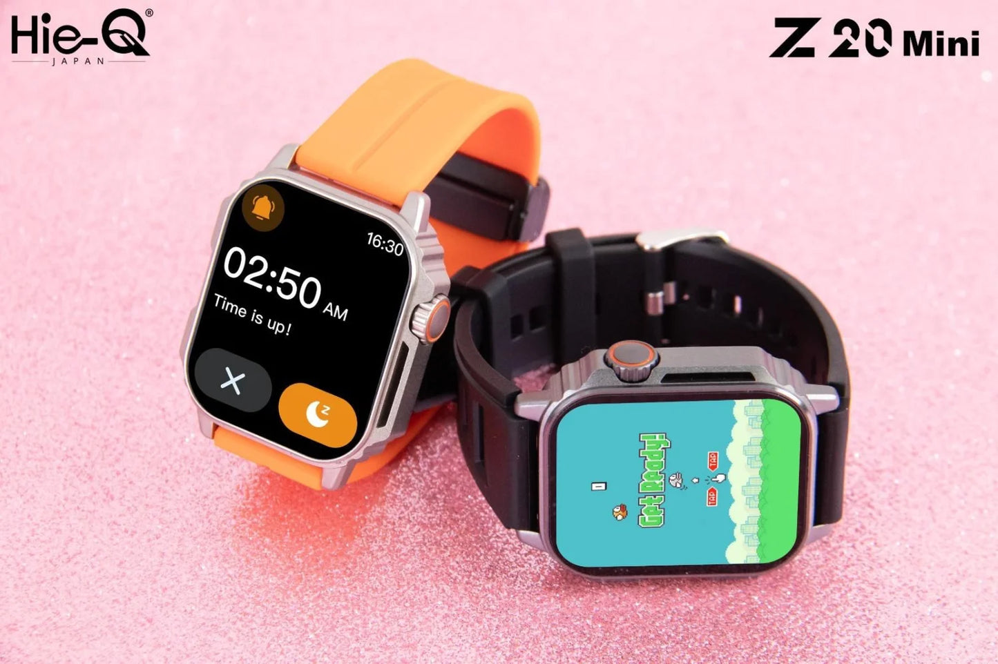 Hie-Q Z20 Mini Smart Watch | Super AMOLED Display | Full Waterproof | 1-Year Warranty