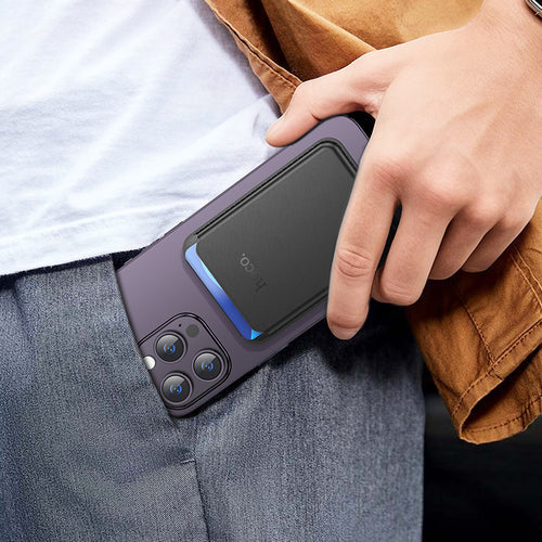 Leather Magnetic Multifunctional Card Holder (DLB02)