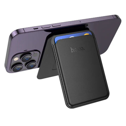 Leather Magnetic Multifunctional Card Holder (DLB02)