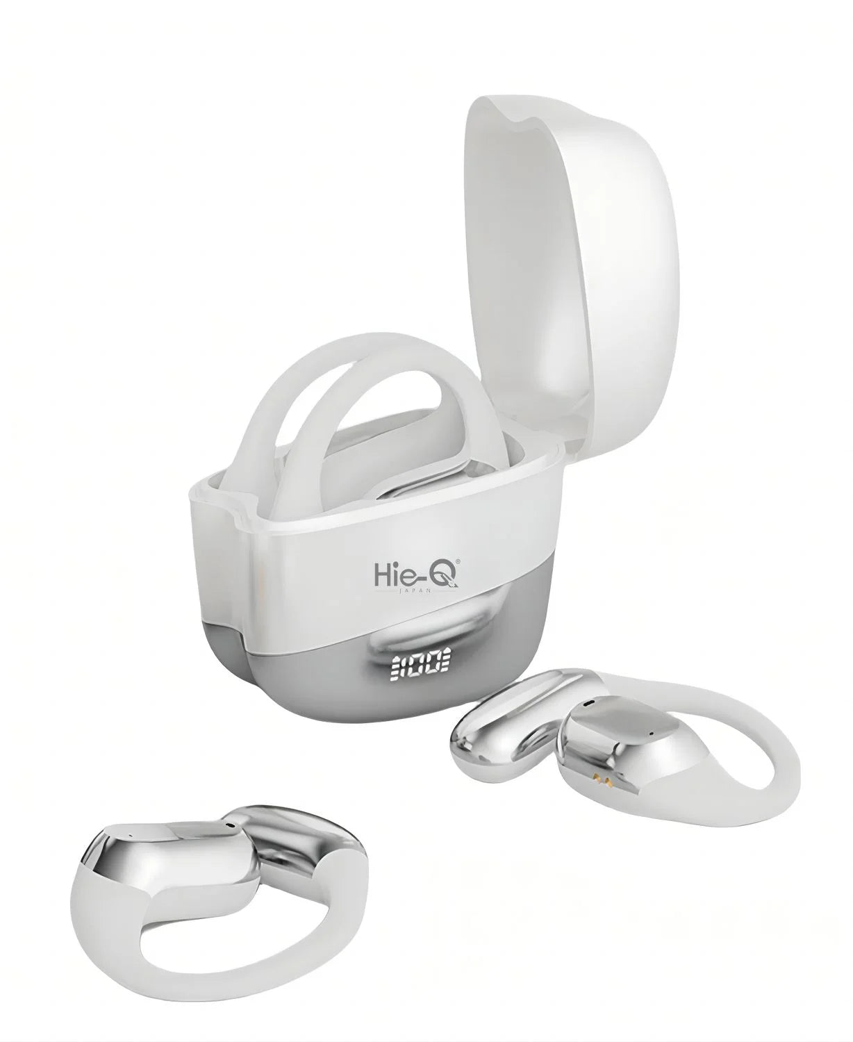 HIE-Q Q10 Wireless Earbuds | Ultra Clear Calling | HD ENC Call | Long Battery Power | 1-Year Warranty