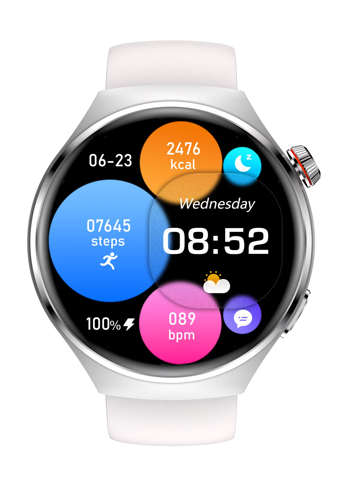 Modio MR-60 2.5D Curved Display Smartwatch