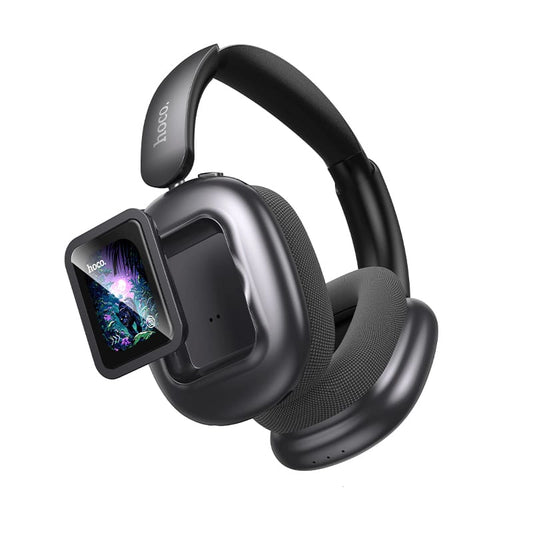 Hoco ESD23 ANC Bluetooth Headphones with Display – -25dB Noise Cancellation & 40Hr Battery