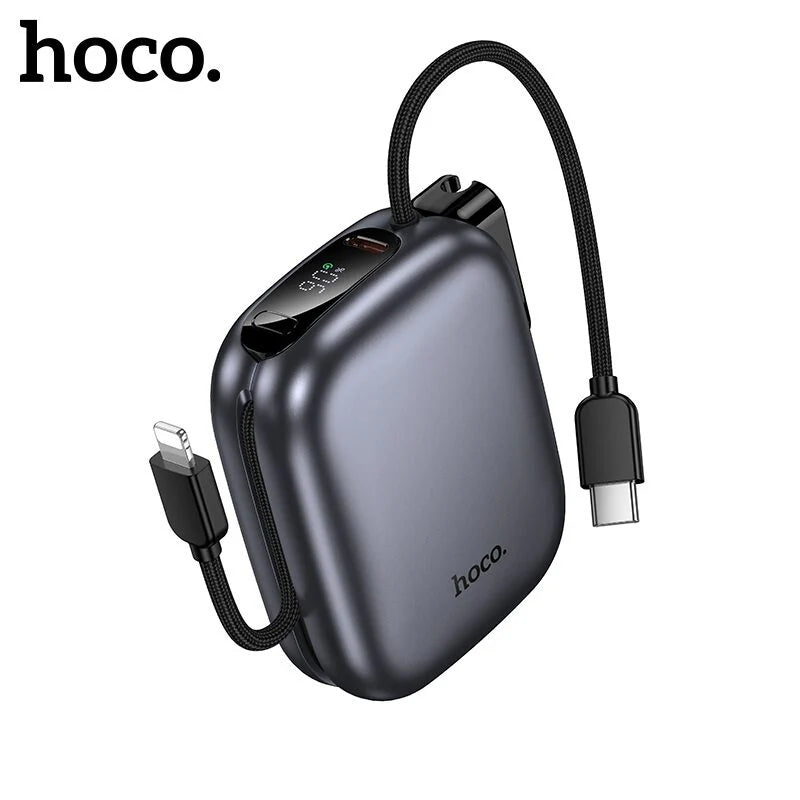HOCO Mini Power Bank with Cable 10000MAH Q49