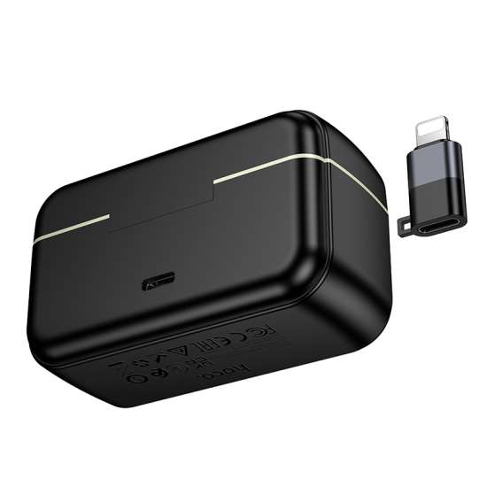 Hoco. Bright Wireless Microphone with Type-C - Lightning Housing