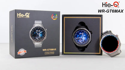 WR-GT6 MAX Smart Watch | Wireless Charging | Health Monitoring | Customizable Dial Faces | Smart Notifications