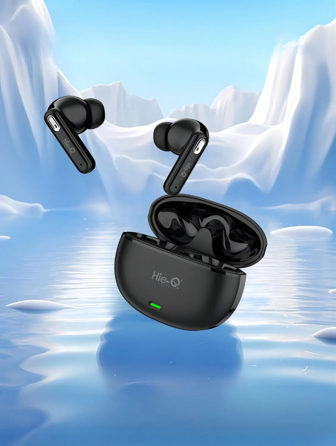 HIE-Q Q1 Wireless Earbuds | ANC with HD Call | Dual Mic | Stereo Sound | 1-Year Warranty