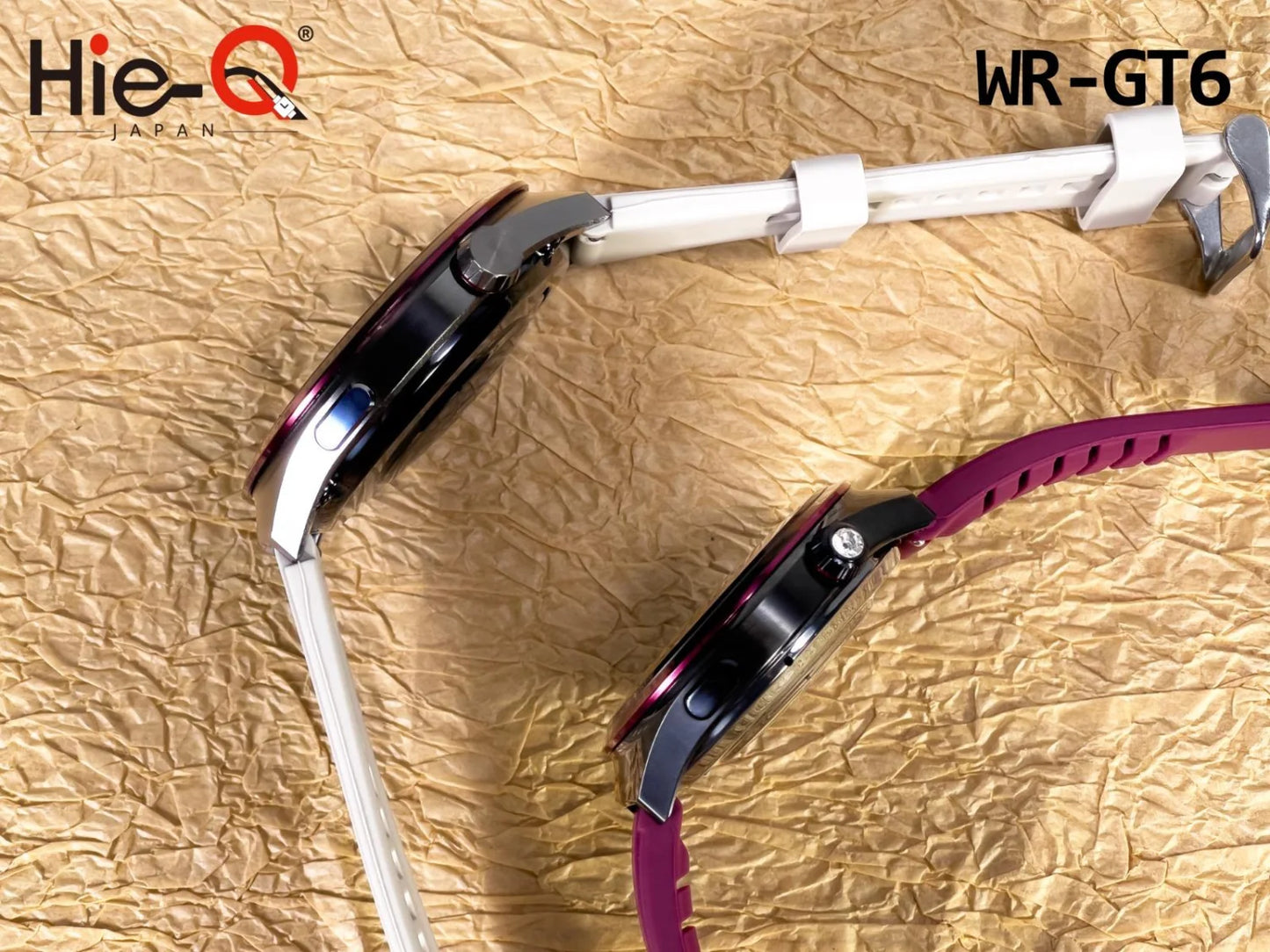 HIE-Q WR-GT6 Smart Watch for Women & Men | Bluetooth Calling | HD Display | Health & Fitness Monitoring | Customizable Straps & Watch Faces