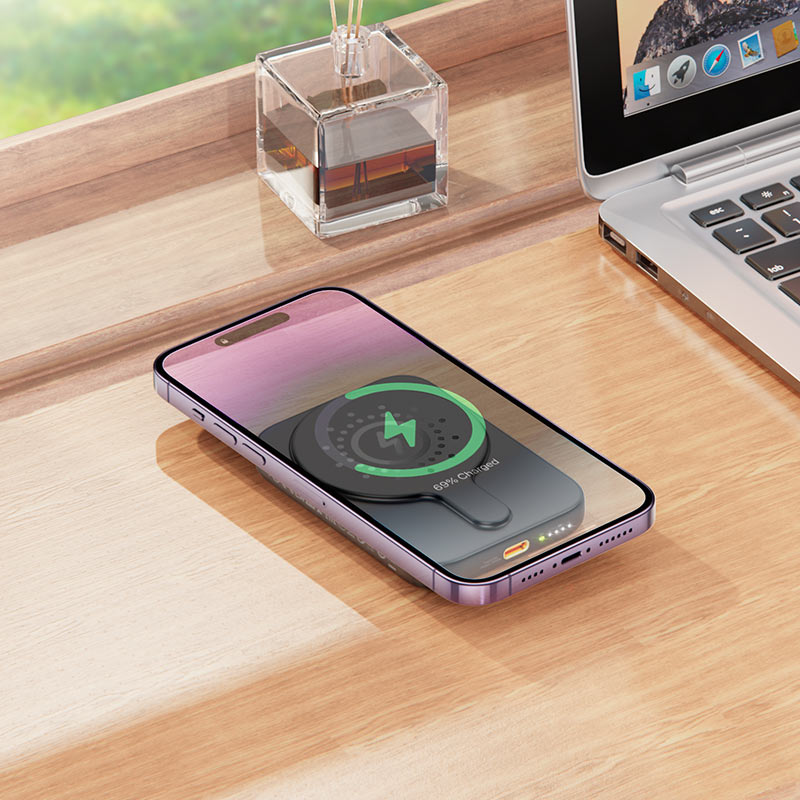 Power bank “J117 Esteem” PD20W + QC3.0 wireless charging 5000mAh