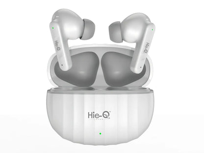 HIE-Q Q5 Wireless Earbuds | Active Noise Reduction | 4 Mic ENC Sound Quality | ANC + Dual Mic | 1-Year Warranty