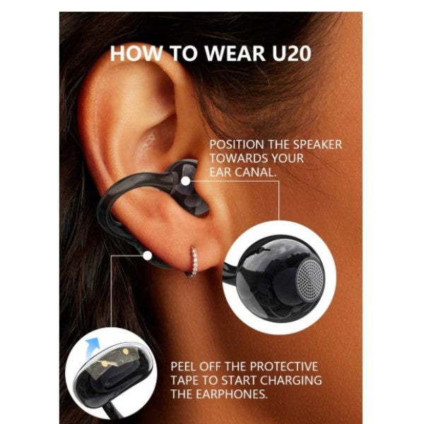 Dudao Open-Ear Wireless Bluetooth Earbuds - U20
