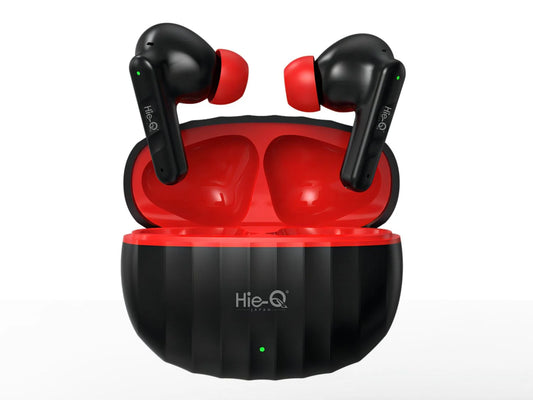 HIE-Q Q5 Wireless Earbuds | Active Noise Reduction | 4 Mic ENC Sound Quality | ANC + Dual Mic | 1-Year Warranty